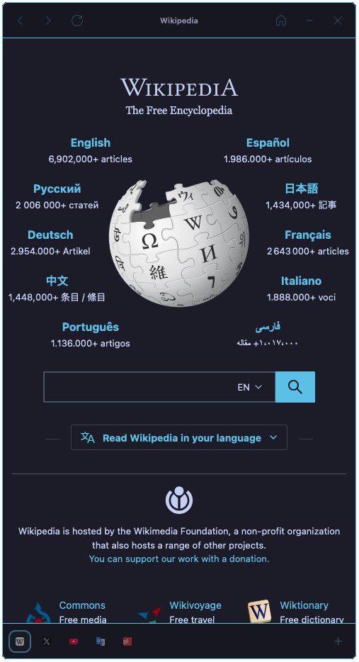 Webpanel